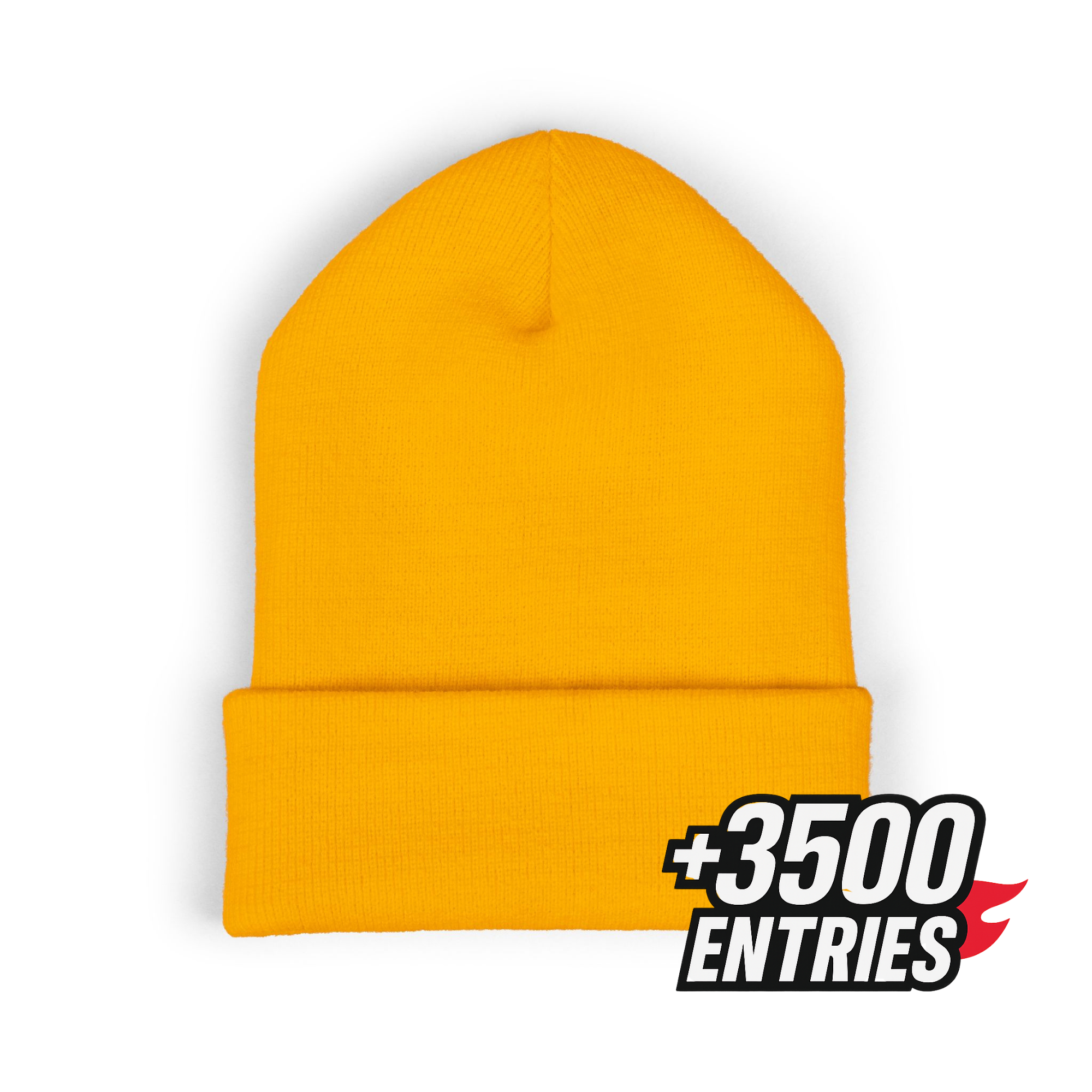 Beanie Gold Back